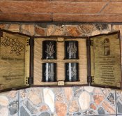 Комплект чарок-гільз "Книжка" на 4шт без скла