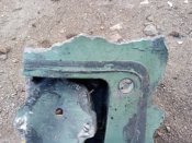 Уламок кацапської ракети Бук