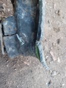 Уламок кацапської ракети Бук