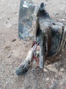 Уламок кацапської ракети Бук