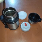 Термос пищевой Bergner 0,8 л с широким горлом...