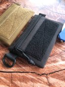 Гаманець, поуч з Cordura 1000D з кріпленням на ремінь,чорний,edc
