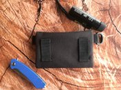 Гаманець, поуч з Cordura 1000D з кріпленням на ремінь,чорний,edc