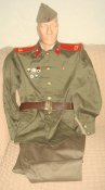 Форма рядового Советской Армии
