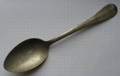 Ложка столовая Made in USA США мельхиор