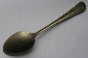 Ложка столовая Made in USA США мельхиор