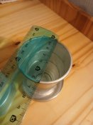 3Д# Стакан розкладний виробництва Франціі у відмінному стані