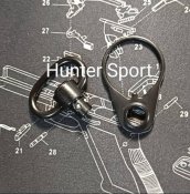 База для QD антабки, на трубу/ресивер AR15 / AR10.