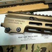 Цівка Geissele SMR MK16 13.5" M-Lock Rail DDC оригінал Geissele