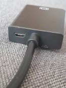 Конвертер адаптер VGA HDMI+аудіо 1080 VGA2HDMI
