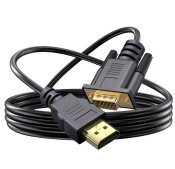 Кабель HDMI to VGA. HDMI Male to VGA Male 1.8 м