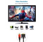 Кабель HDMI to VGA для підключення техніки, 1,5 м