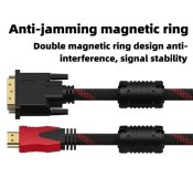 Кабель HDMI to VGA для підключення техніки, 1,5 м