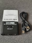 Перемикач 2 в 1 HDMI Bi-Direction Switch...