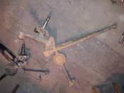 передняя подвеска автомобиля packard 120