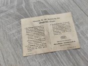 Німецькі захисні окуляри - Schutzbrille. Склад!