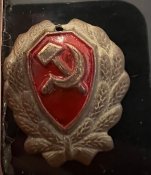 Кокарда міліція ссср рання