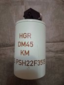 Немецкая дымовая граната DM45 KM