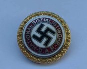 Золотой партийный значек. НСДАП NSDAP