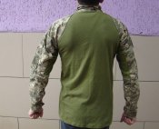 Рубашка тактическая боевая убакс, хаки, пиксель, ВСУ ЗСУ.