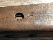 Приклад Mauser 98К. Тильник "калоша". Ложе в зборі.
