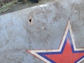 Частина хвоста кацапського БПЛА Форпост-Р вкс россии