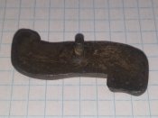 Накладка на католическое распятие на винтовом крепеже 19 века