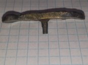 Накладка на католическое распятие на винтовом крепеже 19 века