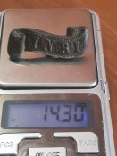 Накладка на католическое распятие на винтовом крепеже 19 века