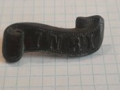 Накладка на католическое распятие на винтовом крепеже 19 века