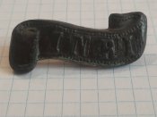 Накладка на католическое распятие на винтовом крепеже 19 века