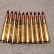 50 BMG Бронебойно-зажигательный/ ММГ патрон 12.7х99 мм