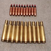 50 BMG Бронебойно-зажигательный/ ММГ патрон 12.7х99 мм