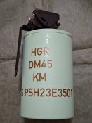 Немецкая дымовая граната DM45 KM