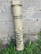 Тубус з під порохів 155мм