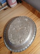 3Е# Тарілка таця вінтажна виробництва Франціі