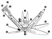 Мультитул Leatherman MUT, арт: 42725
