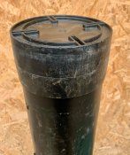 Тубус Mortar пластик від 120 мм з кришкою