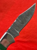 Складной нож из дамасской стали с чехлом №40