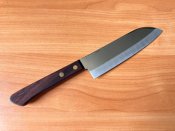 Новый кухонный японский нож Сантоку Densan 880