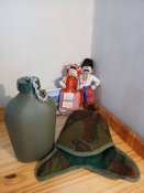 3Е# Фляга військова виробництва Франціі у термочохлі