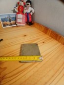 3Е# Портсигар посрібленний старовинний з Франціі