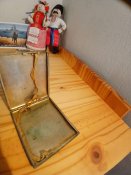 3Е# Портсигар посрібленний старовинний з Франціі