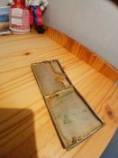 3Е# Портсигар посрібленний старовинний з Франціі