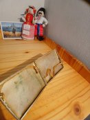 3Е# Портсигар посрібленний старовинний з Франціі