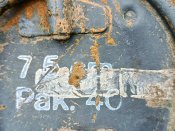 кришка тубуса  снаряда Pak 40