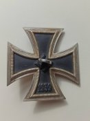 Железный крест 1 класса 1939 клеймо 6 Fritz Zimmermann, Stuttgart.