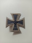 Железный крест 1 класса 1939 клеймо 6 Fritz Zimmermann, Stuttgart.