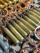 Брелки з гільз 5.56*45 (Латунь)