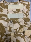 Протиуламковий жилет ECBA британської армії у камуфляжі DDPM 180/116.